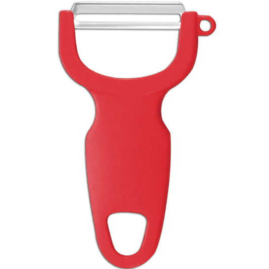 Hendi Horizontal fruit and vegetable peeler, length 110 mm - red