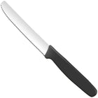 Hendi Serrated universal knife 112/211 mm - black