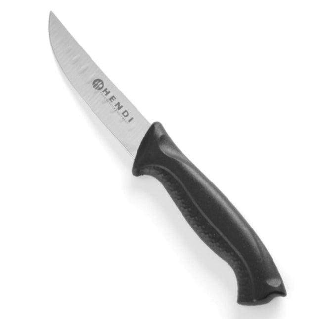 Professional short short black knife HACCP 90mm - Hendi 842201