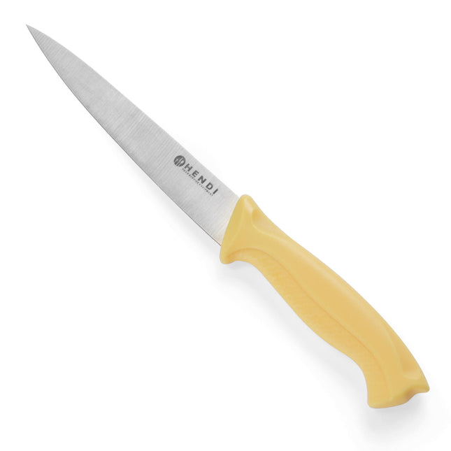 Hendi Knife for poultry filleting HACCP 300mm - yellow