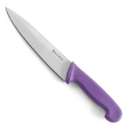 Kitchen knife for allergic HACCP purple length 320mm - Hendi 842676