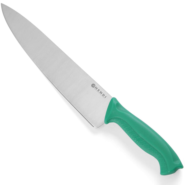 Hendi Knife cooking for vegetables and fruit HACCP 385mm - green