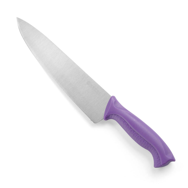 Hendi Kitchen knife head HACCP kitchen for allergyrs 385mm - purple