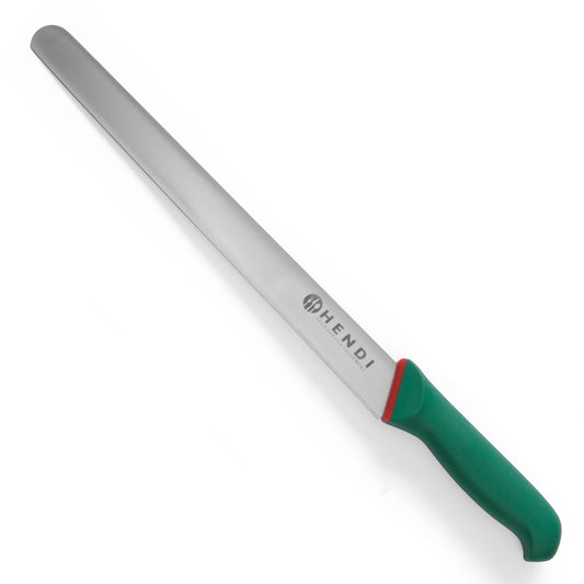Hendi Knife for ham and salmon Green Line length 415mm