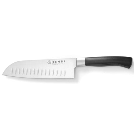 Professional Santoku knife with ball-cutting Profi Line 180 mm - Hendi 844274