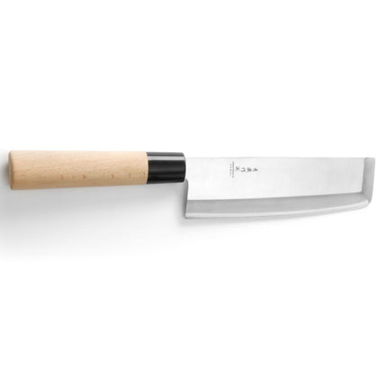 Japanese NAKIRI Knife with a wooden handle 180 mm - Hendi 845028