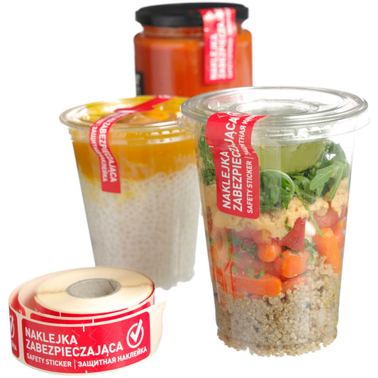 Hendi Pocket safety seal and containers 2 x 250 pcs