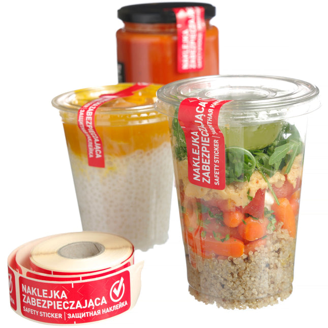 Hendi Pocket safety seal and containers 2 x 250 pcs