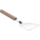 Hendi Teppanyaki spatula for egg burgers with wooden handle 240 x 105 mm