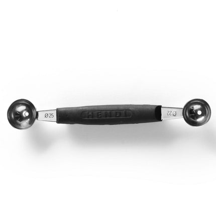 Double decorative knife for balls made of stainless steel - Hendi 856000