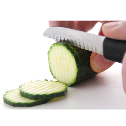 Decorative knife with serrated stainless steel blade - Hendi 856062