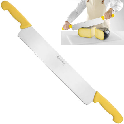 Hendi Cheese knife with two handles 655 mm - yellow
