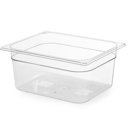 GN transparent container made of polycarbonate GN 1/2 200 mm - Hendi 861400