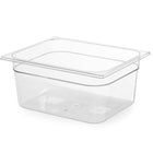 GN transparent container made of polycarbonate GN 1/2 height 65 mm - Hendi 861431