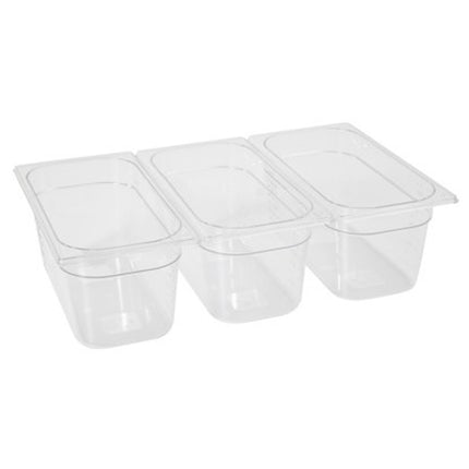 GN transparent container made of polycarbonate GN 1/3 mm 100 mm - Hendi 861523