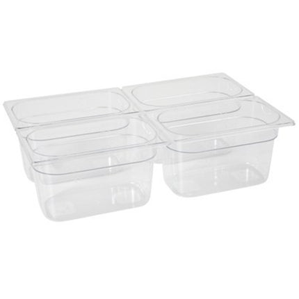 GN transparent container from polycarbonate GN 1/4 gauge 200 mm - Hendi 861608
