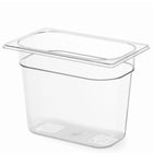 GN transparent container from polycarbonate GN 1/4 size 65 mm - Hendi 861639