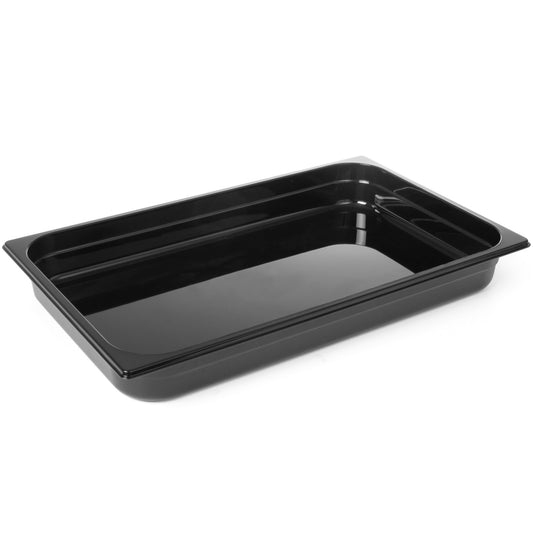 Hendi GN 1/1 catering container made of black polycarbonate 530x325x150mm 21L Hendi 862216