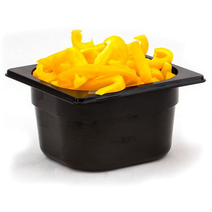 Black polycarbonate container GN 1/6 - Hendi 862728