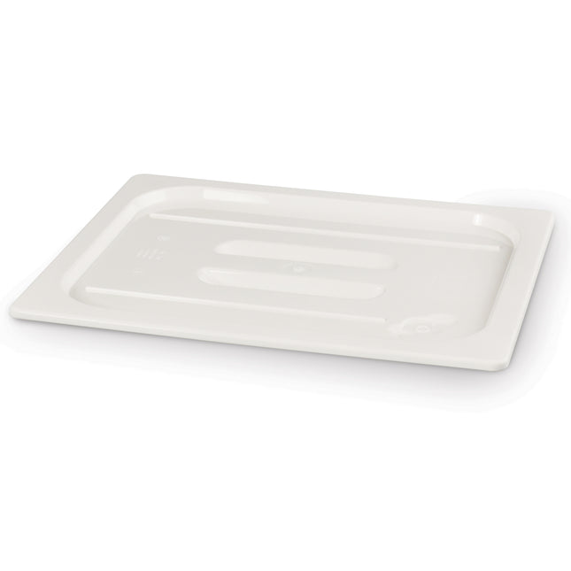 Cover made of white polycarbonate for containers GN 1/4 - Hendi 862988