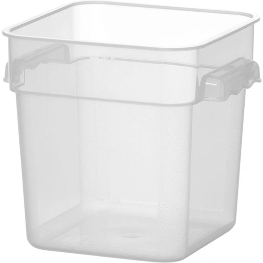 Hendi Food container for food storage with 3.8 l scale 190 x 190 x 180 mm