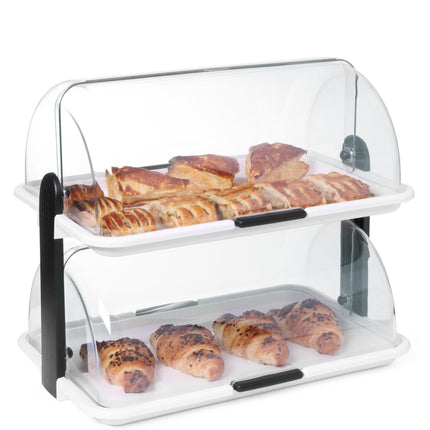 The market for the exposure of food with RollTop double lid - Hendi 871713