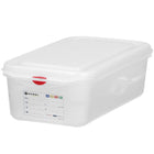 Hendi GN food container 1/3 with label and lid 4 l 325x176x100 mm