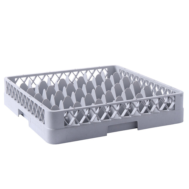 Glass and glass dishwasher basket 36 elements 50x50cm - Hendi 877029