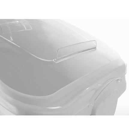 Cart catering container on wheels for bulk food products of the container 98L