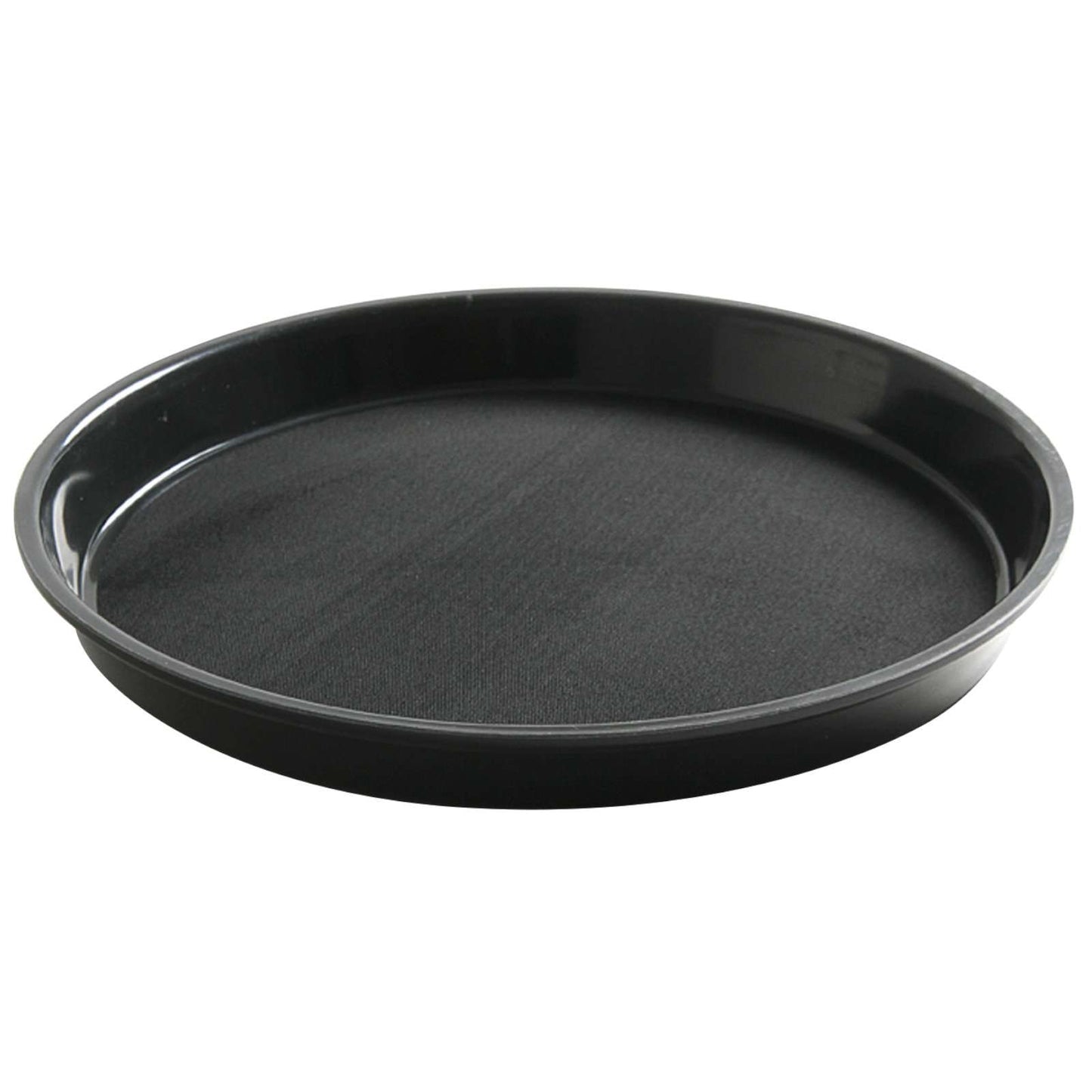 Hendi Anti-slip, resistant, round waiter tray with edge, diameter. 36cm - black – image 2