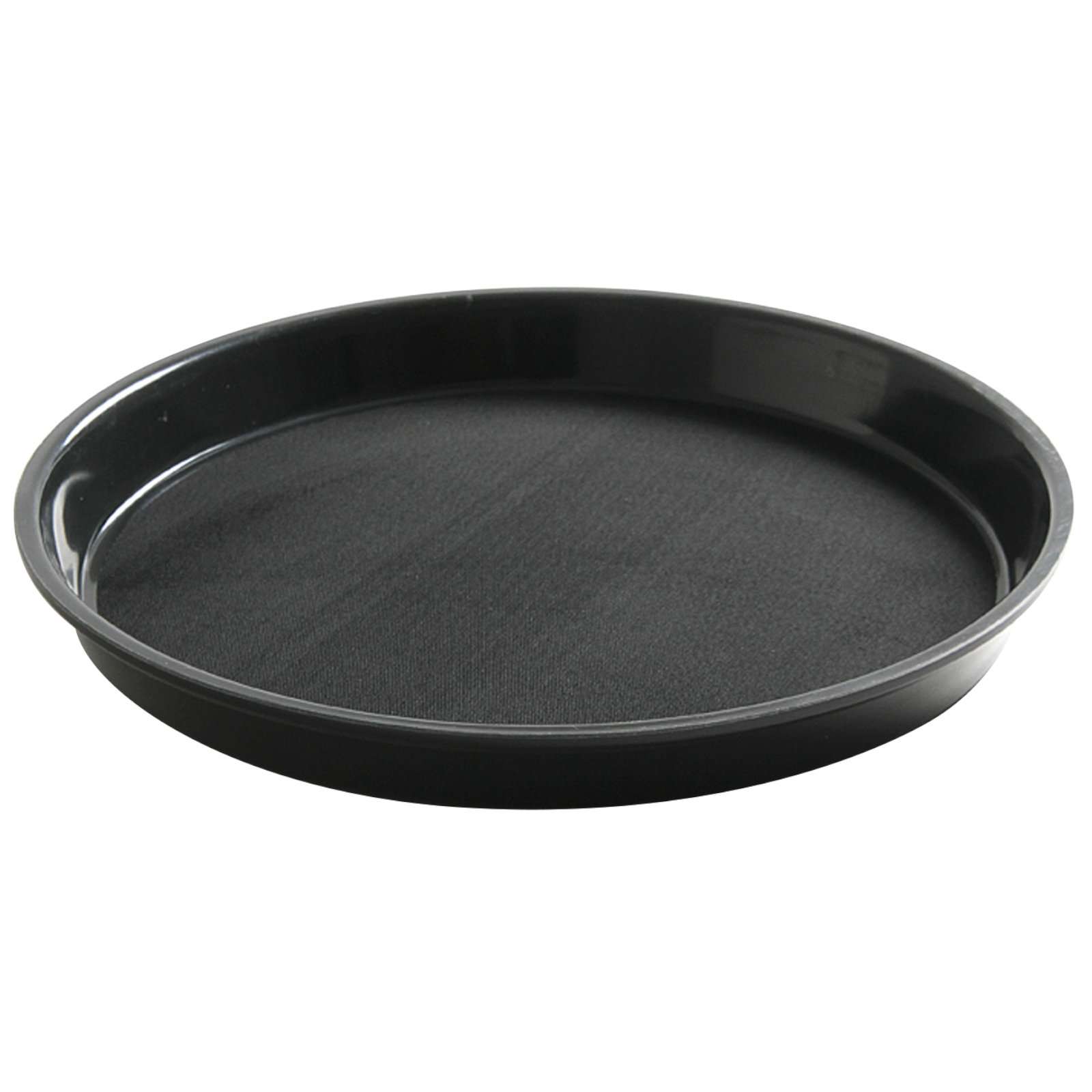 Hendi Anti-slip, resistant, round waiter tray with edge, diameter. 36cm - black – image 2