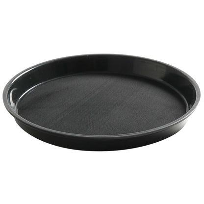Hendi Anti-slip, resistant, round waiter tray with edge, diameter. 36cm - black – image 2