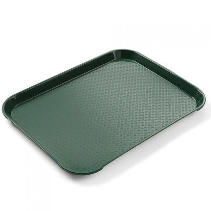 Small Tray for serving Fast Food with Green Polypropylene Hendi 878736