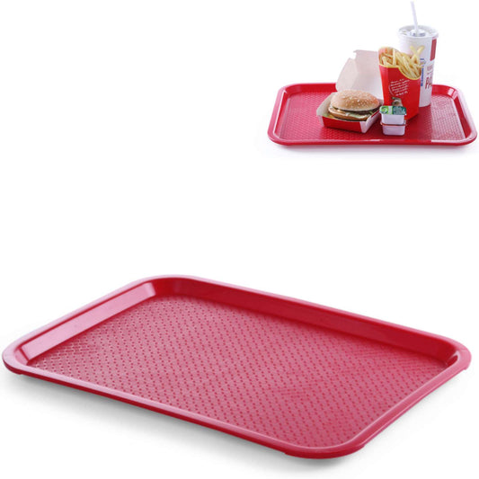 Hendi Fast Food Polypropylene tray 30.5x41.5cm - red