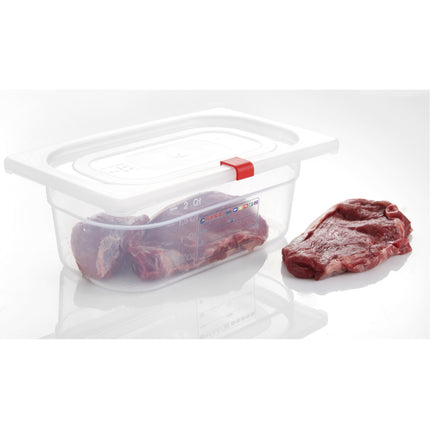 Polypropylene container GN 1/6 200 mm - Hendi 880456