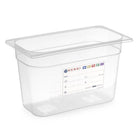 Polypropylene container GN 1/3 mm height: 65 mm - Hendi 880289