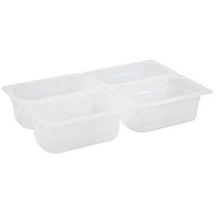 Gastronomy container of polypropylene GN 1/4 height 150 mm - Hendi 880319