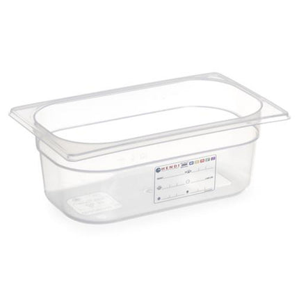 Polypropylene container GN 1/4 - Hendi 880364