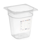 Polypropylene container GN 1/6 200 mm - Hendi 880456