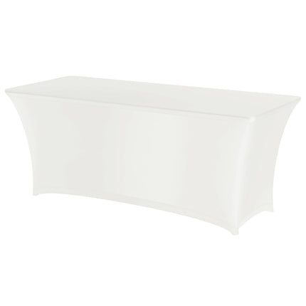 Rectangular without ironing 183x76 cm fabric Jersey white - Hendi 814420