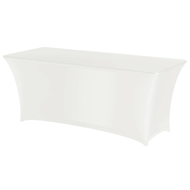 Rectangular without ironing 183x76 cm fabric Jersey white - Hendi 814420