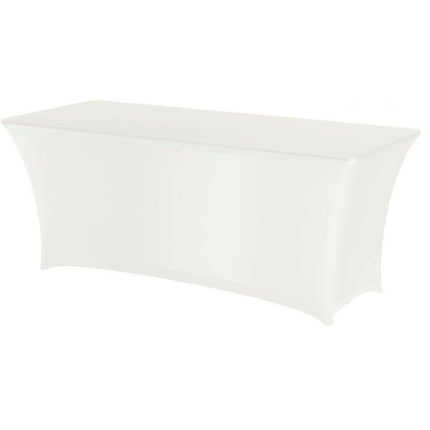 Rectangular without ironing 150x76 cm fabric Jersey white - Hendi 814390