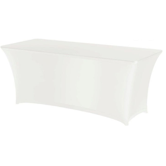 Rectangular without ironing 150x76 cm fabric Jersey white - Hendi 814390