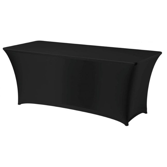 Rectangular without ironing 150x76 cm fabric Jersey black - Hendi 814406