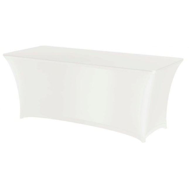 Rectangular without ironing fabric Jersey white - Hendi 814369