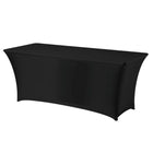 Rectangular without ironing fabric Jersey black - Hendi 814376