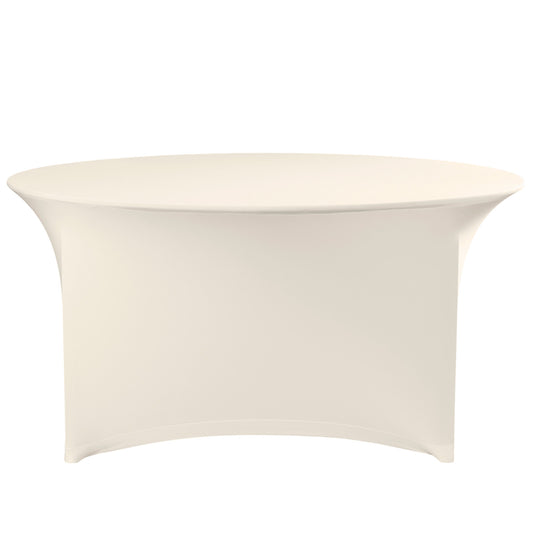 Hendi Round without ironing Wed 180cm fabric Jersey Cream