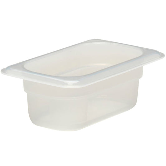 CAMBRO Transparent polypropylene catering container GN 1/9, height 65 mm, 0.57 l