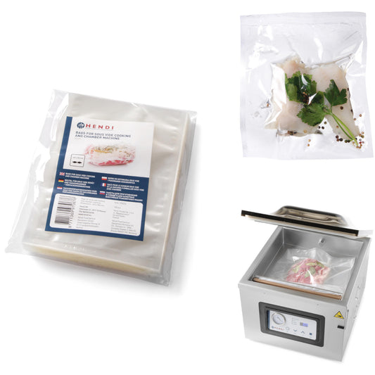 Hendi Cooking bags Sous video and for vacuum containers 150x200mm 100pcs.