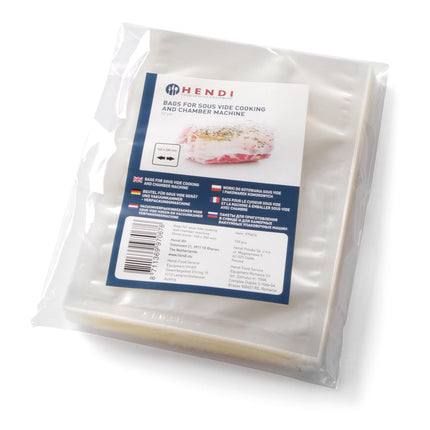 Hendi Sous Vide cooking bags and vacuum packs 200x300mm 100pcs. – image 2